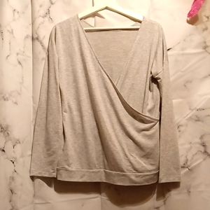Gap faux wrap size M Heather gray 💙💙💙💙